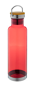 Tritanová fľaša na pitie, 800ml, transparentná červená