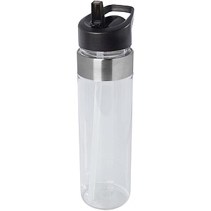 Tritanová fľaša s viečkom s hubicou 650ml, transparentná