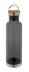 Tritanová láhev na pití, 800ml, transparentní šedá