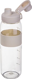Tritanová láhev se silikonovým úchopem 750 ml, bílá