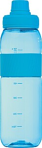 Tritanová láhev se silikonovým úchopem 750 ml, světle modrá