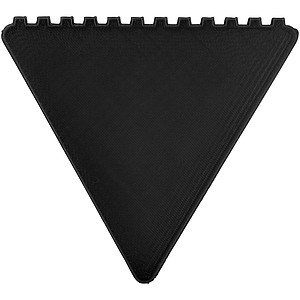 Trojúhelníková škrabka na led, černá