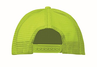 Truckers čepice, fluo žlutá