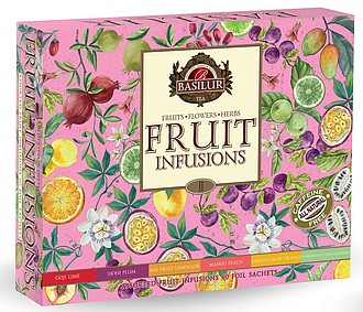 TUFRON - Basilur Fruit Infusions Assorted Vol. II přebal 60 gastro sáčků