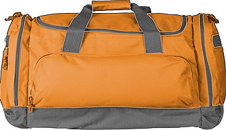 TUVALU Sportovní a cestovní taška s popruhem přes rameno, oranžová - tašky s potiskem