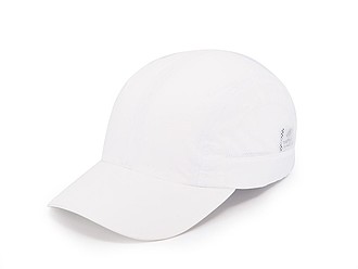 TYNKA Lehká sportovní čepice z polyesteru, bílá