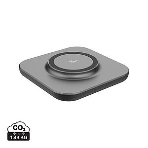 Ultrarychlá 25W magnetická bezdrátová nabíjecí podložka, šedá