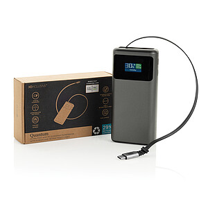 Ultrarychlá powerbanka 10 000 mAh z RCS, šedá