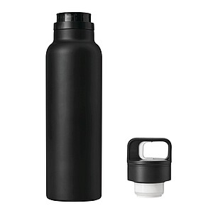 UMAJA Dvoustěnná vakuová termoska, 750 ml, černá