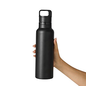 UMAJA Dvoustěnná vakuová termoska, 750 ml, černá