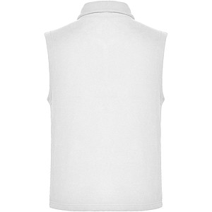 Unisex fleecová vesta, ROLY BELLAGIO, bílá, vel. S