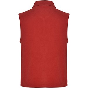 Unisex fleecová vesta, ROLY BELLAGIO, červená, vel. L