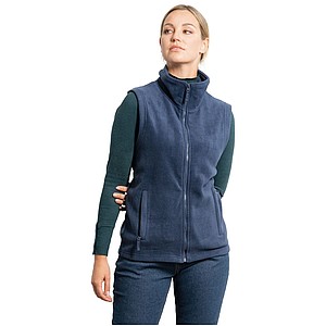 Unisex fleecová vesta, ROLY BELLAGIO, červená, vel. L