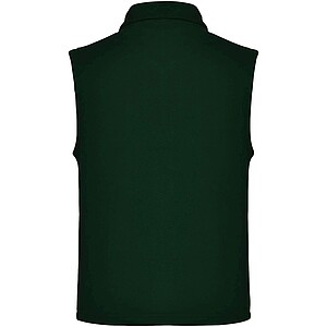 Unisex fleecová vesta Roly Bellagio, velikost S, tmavě zelená