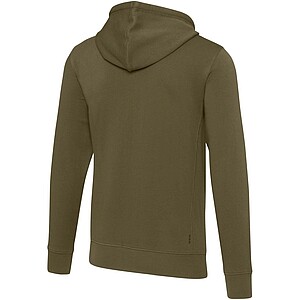 Unisex mikina Elevate Arora, velikost L, vojenská zelená - khaki