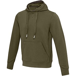 Unisex mikina Elevate Arora, velikost M, vojenská zelená - khaki