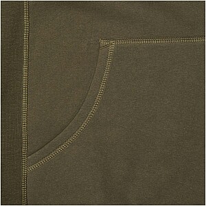 Unisex mikina Elevate Arora, velikost XL, vojenská zelená - khaki