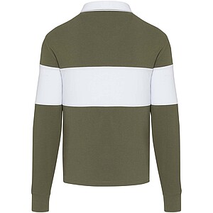 Unisex mikina Elevate Clyde, velikost XS, zelená/bílá