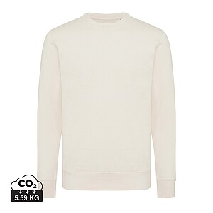 Unisex mikina Iqoniq Etosha, velikost 4XL, krémová bílá
