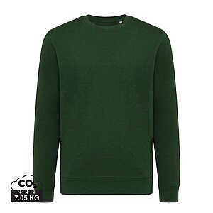 Unisex mikina Iqoniq Etosha, velikost M, tmavá zelená