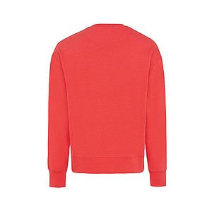 Unisex mikina Iqoniq Kruger z recyklované bavlny, červená, M