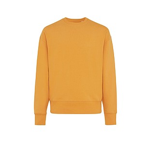 Unisex mikina Iqoniq Kruger z recyklované bavlny, oranžová, XXS