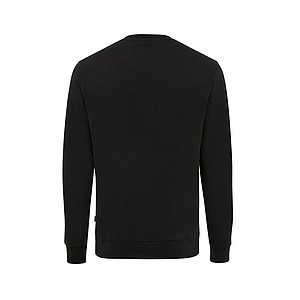 Unisex mikina Iqoniq Zion z recyklované bavlny, černá, L