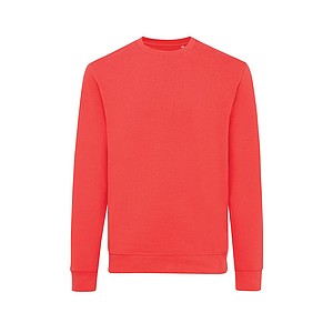 Unisex mikina Iqoniq Zion z recyklované bavlny, červená, XXS