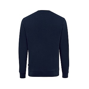 Unisex mikina Iqoniq Zion z recyklované bavlny, námořní modrá, L