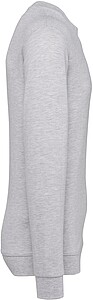 Unisex mikina KARIBAN, šedá melanž, XS