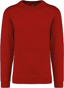 Unisex mikina KARIBAN, tmavě červená, XS