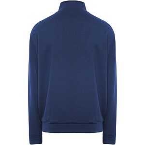 Unisex mikina na zip, ROLY ULAN, velikost M, královská modrá