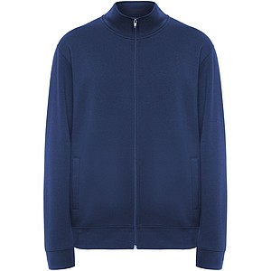 Unisex mikina na zip, ROLY ULAN, velikost XL, královská modrá