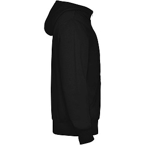 Unisex mikina s kapucí,ROLY MONTBLANC, černá, vel. L