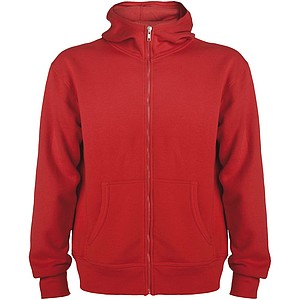 Unisex mikina s kapucí,ROLY MONTBLANC, červená, vel. S