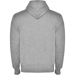 Unisex mikina s kapucí,ROLY MONTBLANC, světle šedý melír, vel. S