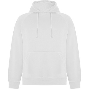 Unisex mikina s kapucí,ROLY VINSON, bílá, vel. M