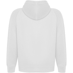 Unisex mikina s kapucí,ROLY VINSON, bílá, vel. M