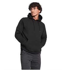 Unisex mikina s kapucí,ROLY VINSON, černá, vel. M