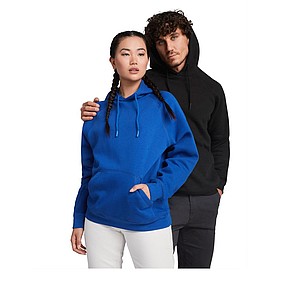 Unisex mikina s kapucí,ROLY VINSON, černá, vel. M