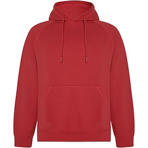 Unisex mikina s kapucí,ROLY VINSON, červená, vel. M