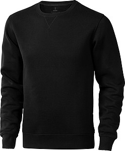 Unisex mikina s kulatým výstřihem Elevate Arora, velikost M, černá