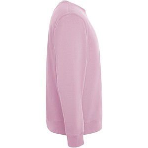 Unisex mikina s kulatým výstřihem, ROLY BATIAN, růžová, vel. XS