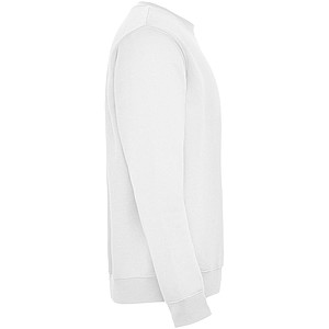 Unisex mikina s kulatým výstřihem, ROLY CLASICA, bílá, vel. L