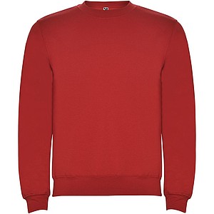 Unisex mikina s kulatým výstřihem, ROLY CLASICA, červená, vel. M