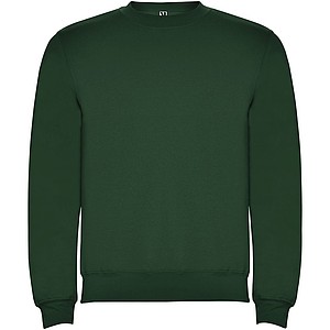 Unisex mikina s kulatým výstřihem, ROLY CLASICA, lahvově zelená, vel. XS