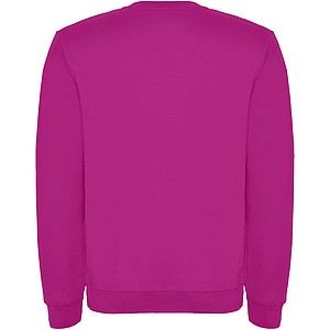 Unisex mikina s kulatým výstřihem, ROLY CLASICA, růžová, vel. XS