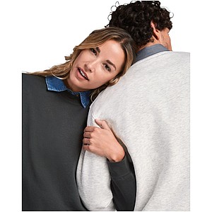 Unisex mikina s kulatým výstřihem ROLY CLASICA, světle modrá, XS