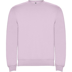 Unisex mikina s kulatým výstřihem, ROLY CLASICA, světle růžová, vel. XS