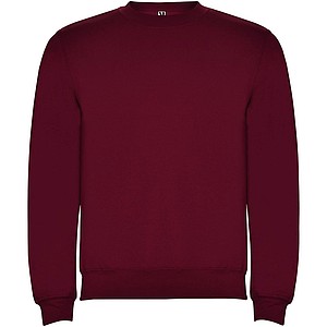 Unisex mikina s kulatým výstřihem ROLY CLASICA, vínová, XS
